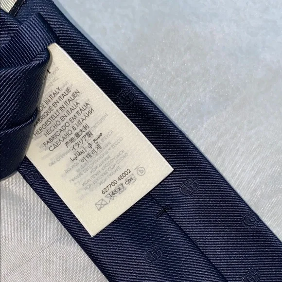 Gucci Midnight Blue Tie - Picture 5 of 6